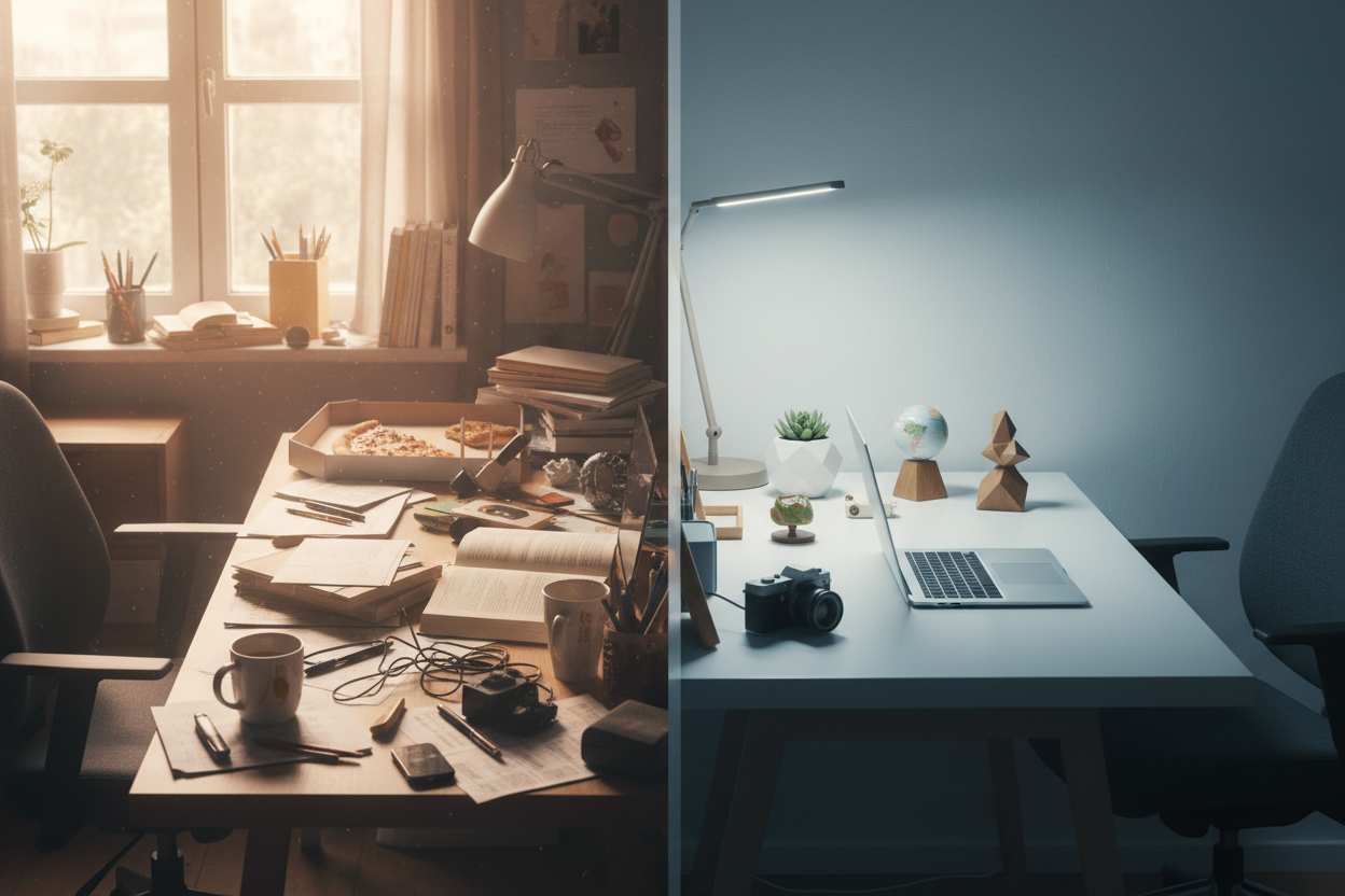 🧠 Before & After: Transform Your Space with Mini Objects