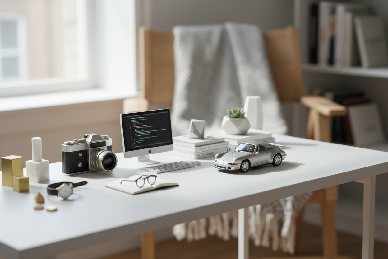 Why Mini Objects Make Perfect Desk Decor