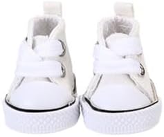 5 Pairs of Doll Shoes Suitable for 17cm Dolls, 5 Colors Suitable for Different Clothing Styles, 17cm Doll Accessories