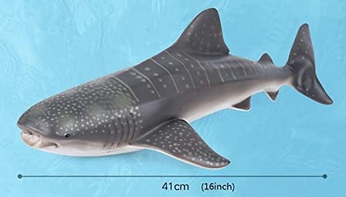 SmilerSmile Simulated Ocean Big Animal, One pc 15Inch Soft Filled Rubber Sea Educational Toys (Whale Shark)