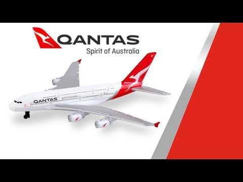 Daron Qantas Single Plane, White, Medium