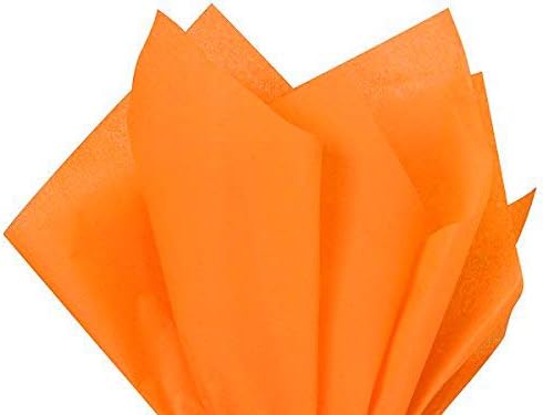 Flexicore Packaging® | Color | Size: 15"x20" | Count: 100 Sheets (Tangerine, 100 Sheets)