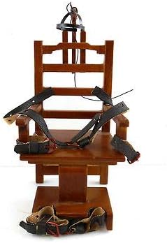 Doll House Miniature Electric Chair
