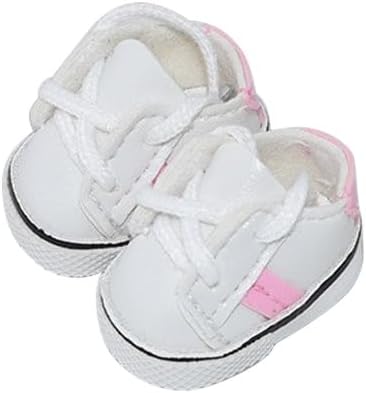 Compatible with Labubu Doll Shoes for 17cm Doll,Shoes Used for Labubu Accessories (YD-Pink)
