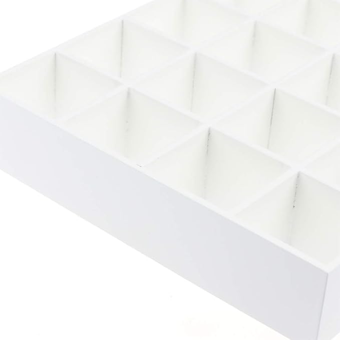 1: 12 Dollhouse Miniature Wood Storage Rack 16 Grid Shelves White White Storage Shelf Doll House Furniture Decor
