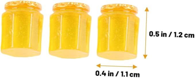Healifty 30Pcs Mini Decorations for Dollhouse Cute House Accessories for DIY Crafting Candy Can Models for Unique Room Decor