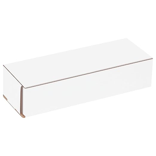 Box USA BM932 9"L x 3"W x 2"H, White (Pack of 50)