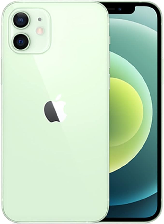 Apple iPhone 12, 64GB, Green - Unlocked (Renewed Premium)