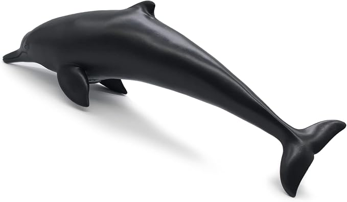 SmilerSmile Simulated Ocean Big Animal, One pc 15Inch Soft Filled Rubber Sea Educational Toys (Dolphin)