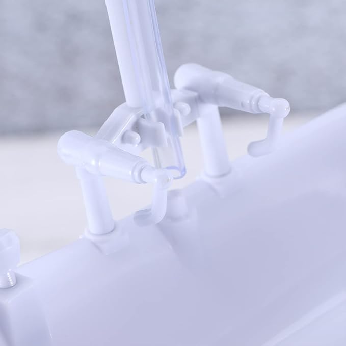 Doll Bathroom Set Electric Doll Bathtub House Furnisher Wood mini Bathtub Miniature White Miniature House Playsets