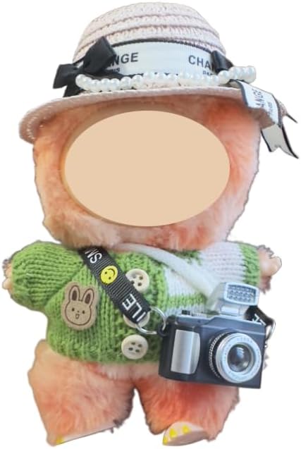 4 PCS Cameras Toys for labubu ,Dollhouse Decoration Toy Doll Costuem Accessories