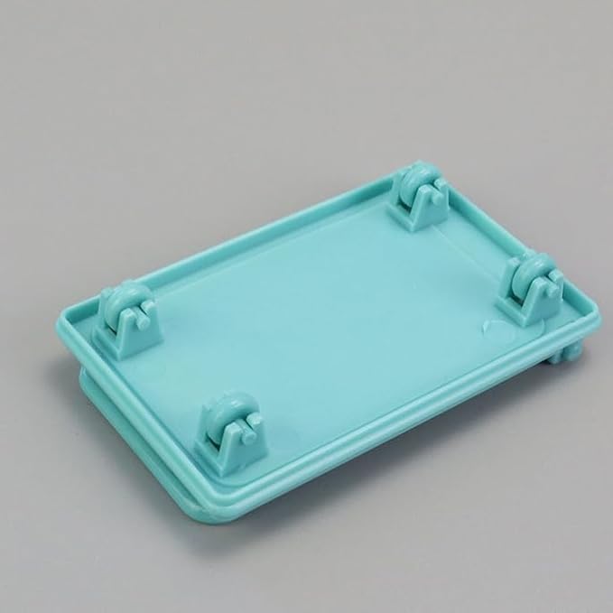 4X 1/12 Miniature Dollhouse PVC Hand Cart Mini Model for Christmas Dinning Room Home Decor Props