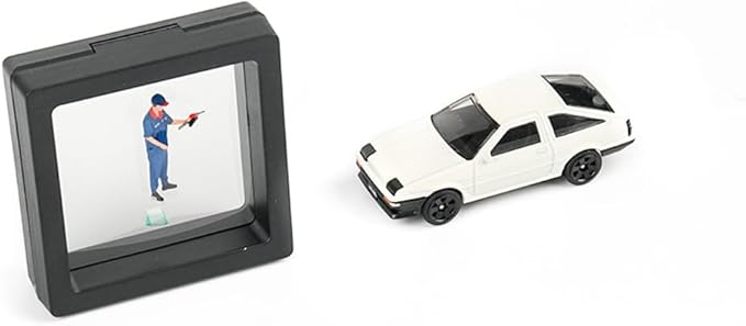 Mini Alloy Car Model for 1/64 Scale Miniature Realistic Scene