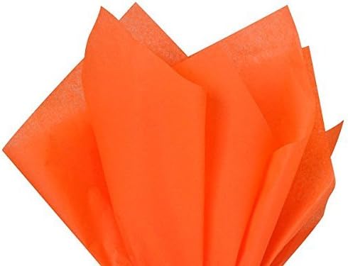 Flexicore Packaging® | Color | Size: 15"x20" | Count: 100 Sheets (Orange, 100 Sheets)