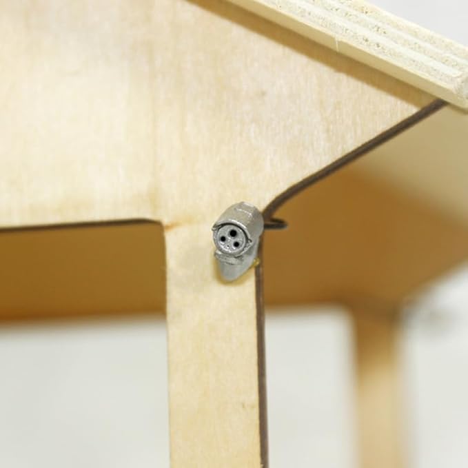 Totority Miniature Dollhouse Camera 2Pcs Realistic Toy Camera Accessory for Ob11 Dollhouse Living Room Decor