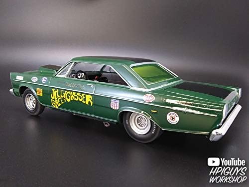AMT 1965 Ford Galaxie Jolly Green Gasser 1:25 Scale Model Kit (AMT1192)