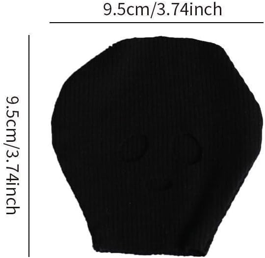 2026 New 17cm Doll Fashion Clothes Set: Black Head Cover, Three-Layer Gold Necklace - Funny Outfits & Accessories for Unique Style (Doll Not Included)