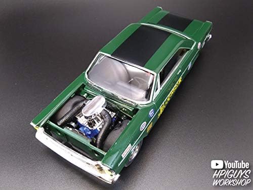AMT 1965 Ford Galaxie Jolly Green Gasser 1:25 Scale Model Kit (AMT1192)