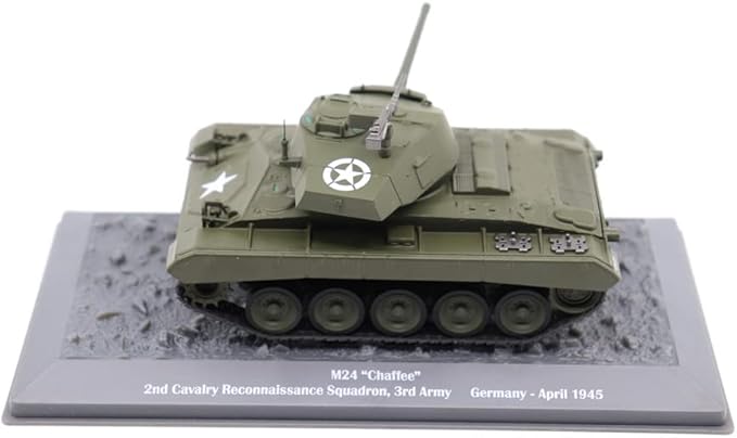Motor city classics M24 Chaffee Light Tank - 2nd Cavalry Reconnaissance Squadron, Germany, 1945 (1:43 Scale)
