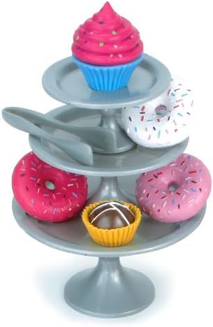 Sophia's 64 Piece Ultimate Dessert Tea Party Set for 18'' Dolls, Pink and Purple