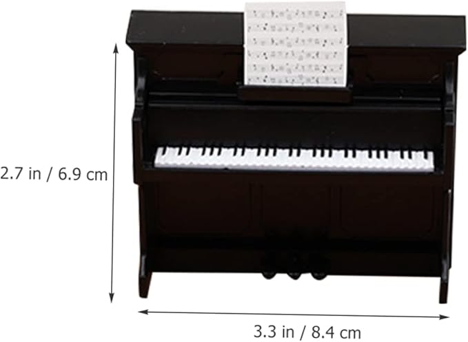 Kisangel 1set Miniature Doll Furniture Realistic of Decorative Accessories for Dollhouses for Home Decor and Mini Landscaping and Wear-Resistant Design