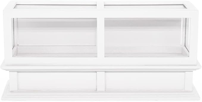 Odoria 1/12 Miniature Bakery Display Case Dollhouse Furniture Accessories, White