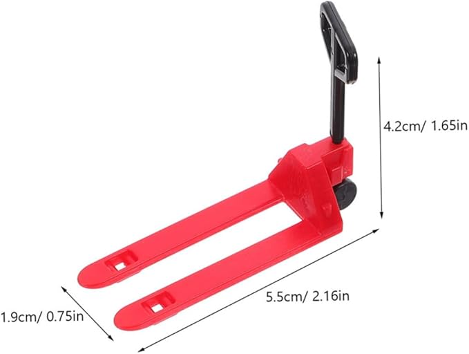 VICASKY 3sets Miniature Construction Tool Models Platform Trolley and Forklift Cart for Boys and Girls Learning Play Realistic Miniature Moving Props for Interactive Fun