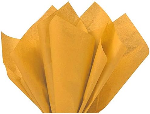 Flexicore Packaging® | Color | Size: 15"x20" | Count: 100 Sheets (Antique Gold, 100 Sheets)