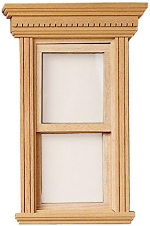 Dollhouse Miniature 1/2" Scale Yorktown Non-Working Window