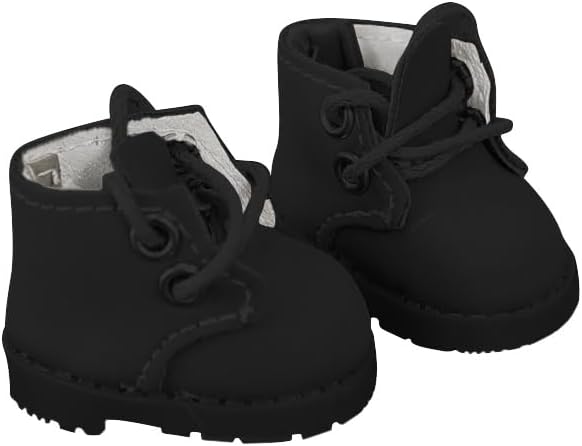 Compatible with Labubu Doll Shoes for 17cm Doll,Shoes Used for Labubu Accessories(GB-Black)