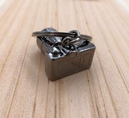 FUSTMW Photographer Gift Camera Keychain Photography Gift Black Camera Charm Jewelry Gifts For Photographer Lovers