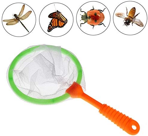 Shindel Durable Kids Bug Catcher Nets, 6PCS Insect Collecting Net Bath Toy Adventure Tool Early Learning Tool for Specimen Observation