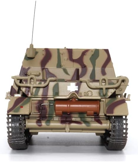 Motor city classics 1:43 Scale Military Diecast Collectible | Sturmpanzer IV Brummbar (Sd. kfz. 166) - Sturmpanzerabteilung 217, France - August 1944 | Militaria Diecast Model 23198-44