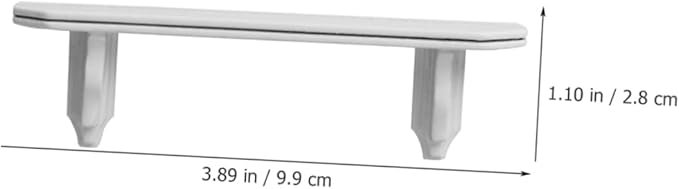 Doll House Wall Shelf Set Miniature Storage Shelves 1:12 Scale Miniature Furniture for Dollhouse