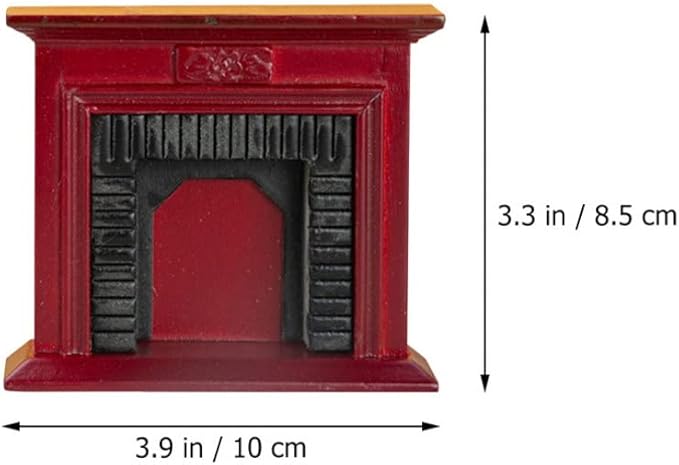 ABOOFAN Mini House Furniture 1/6 Scale Dollhouse Decoration Cabinet Lightweight Realistic Micro Landscape Adornment for Doll House Accessories