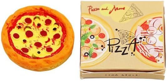 Miniature Pizza Box Set, 1:6 1:12 Dollhouse Food Model Set Doll House Furniture Supplies，Dollhouse DIY Accessories，Dollhouse Furniture Shooting Props