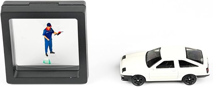 Mini Alloy Car Model for 1/64 Scale Miniature Realistic Scene