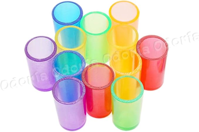 Odoria 1/12 Miniature Drinking Glasses 12Pcs Dollhouse Decoration Accessories