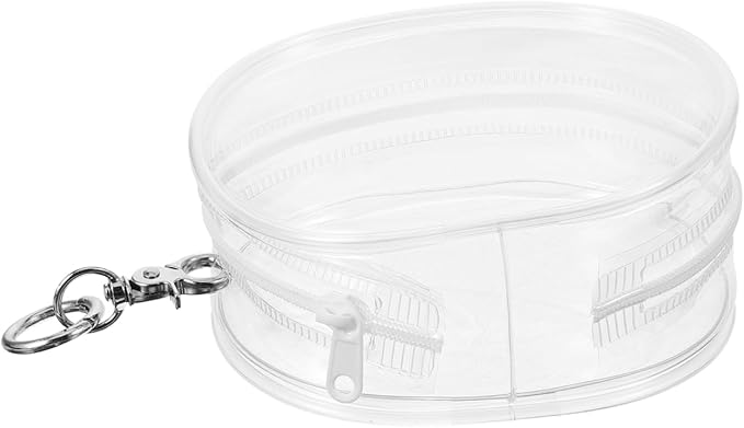 Alasum PVC Doll Carrier Bag - Portable Transparent Doll Bag 7.28X4.13X2.17 Inch Lightweight Hanging Toy Storage Organizer for Outdoor Use and Display