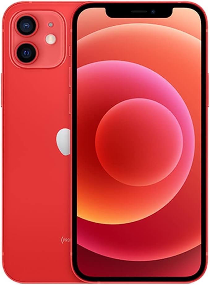 Apple iPhone 12, 128GB, (Product) Red for Cricket Wireless (Renewed)