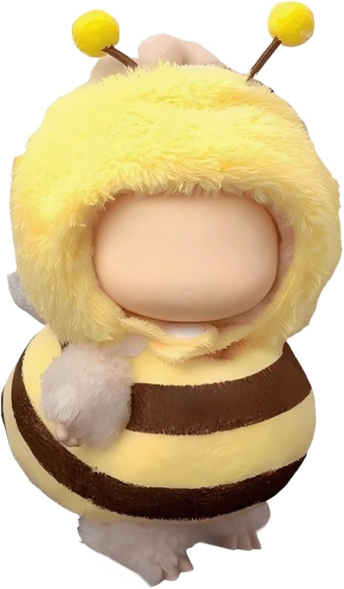 2026 New Adorable Bee Clothes for 17cm Dolls, Outfits for Clothes Set, Cute Dolls Keychain Accessories (Doll Not Included)