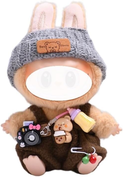 Clothes for LABUBU Doll (NO Doll),Outfit for LABUBU,Clothes Set for LABUBU Dress Up,Accessories for LABUBU (G)