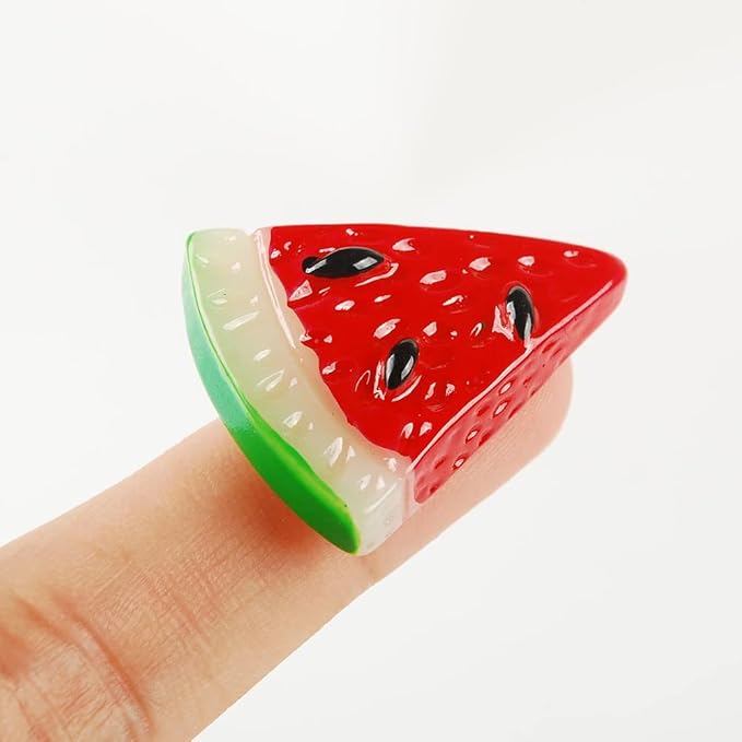 NWFashion 112PCS Miniature Decor Dessert Pastry Toy Food Cake Topper Scrapbooking Shoe Decoration Charms (Fruit)