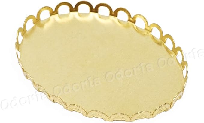 Odoria 1/6 Miniature Tray 4Pcs Dollhouse Decoration Accessories