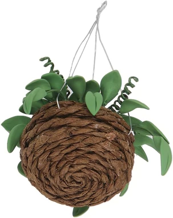 Dollhouse Decoration Plant Pots Miniature Green Potted Bonsai Models Decor,1：12 Miniature Plant