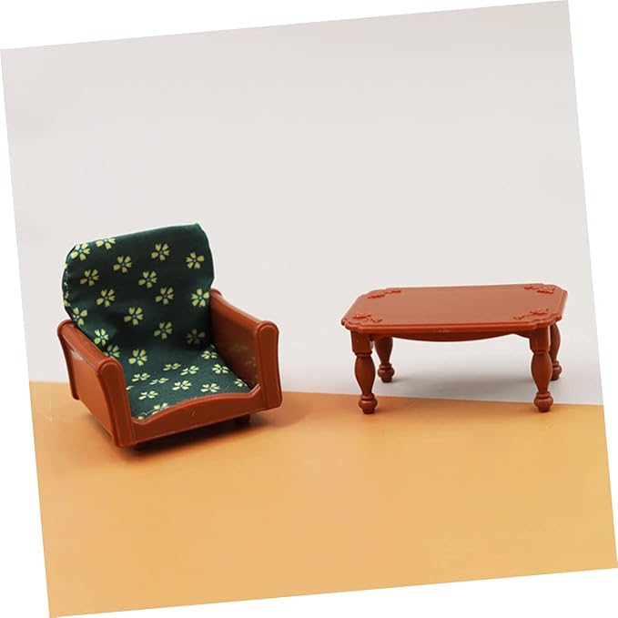 Kisangel 1set Miniature Doll Furniture Realistic of Decorative Accessories for Dollhouses for Home Decor and Mini Landscaping and Wear-Resistant Design