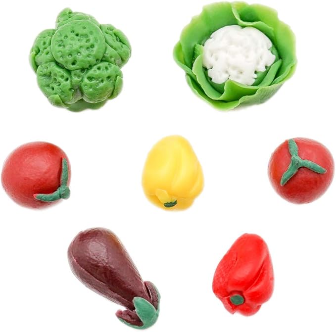 Odoria 1/12 Miniature Fruits and Vegetables Dollhouse Decoration Accessories