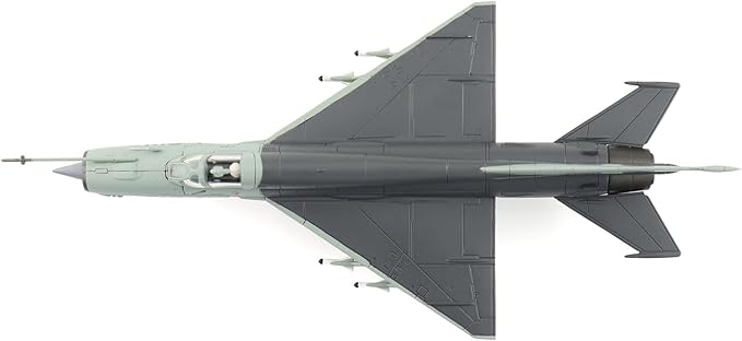 Hobby Master | 1:72 Scale Diecast Military Aircraft Replica | MIG-21MF Polish Air Force 9111, 3 ELT, Poznan-Kresiny, Poland, 2002 | Model HA0115