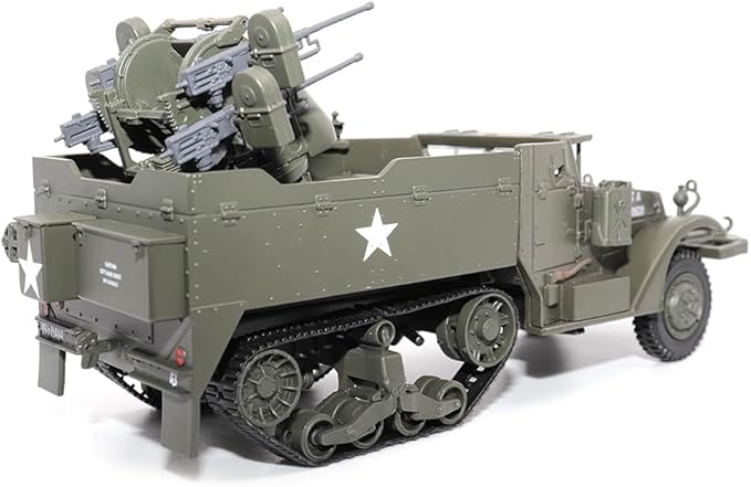 Motor city classics 1:43 Scale M16 Multiple Gun Motor Carriage - Militaria Diecast Model 23202-44