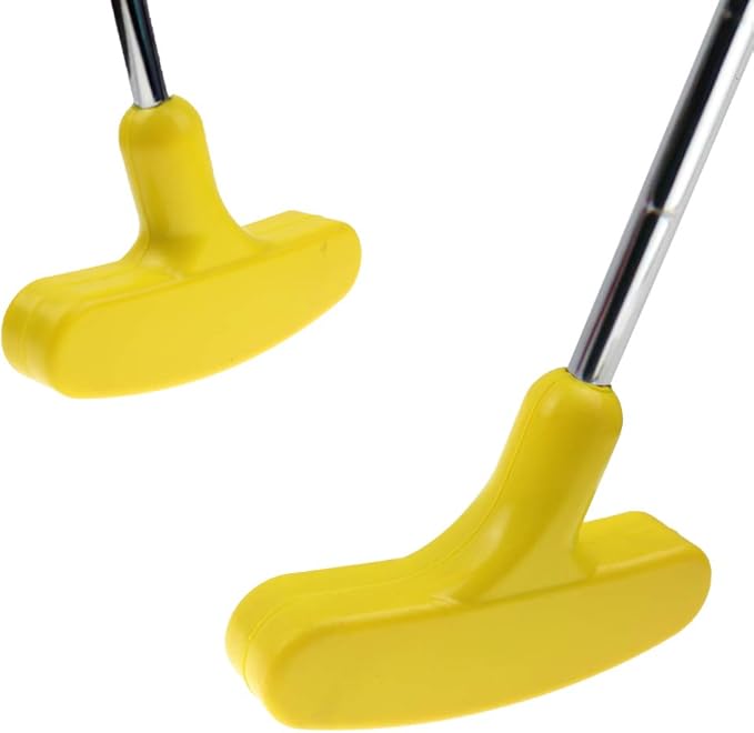 Crestgolf 6pcs Two Way Junior Golf Putter Kids Putter Both Left and Right Handed Easily Use 5 Sizes for Ages 3-5 6-8 9-12 13-15 Adult